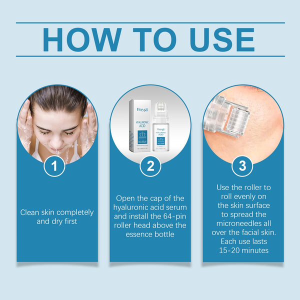 Hyaluronic Acid Face Serum for Hydrating Skin