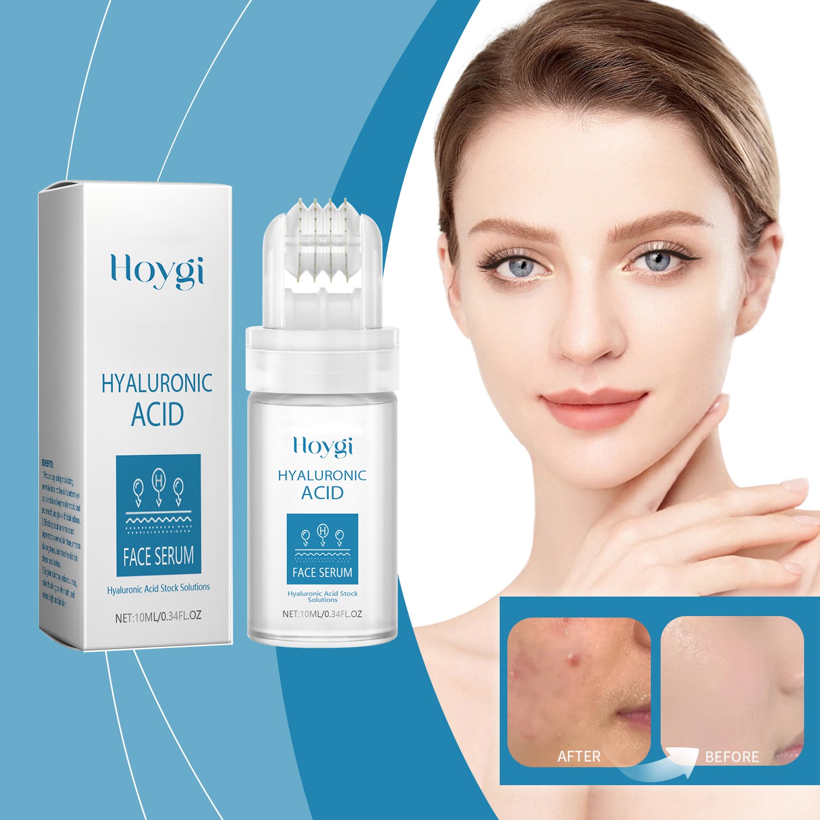 Hyaluronic Acid Face Serum for Hydrating Skin