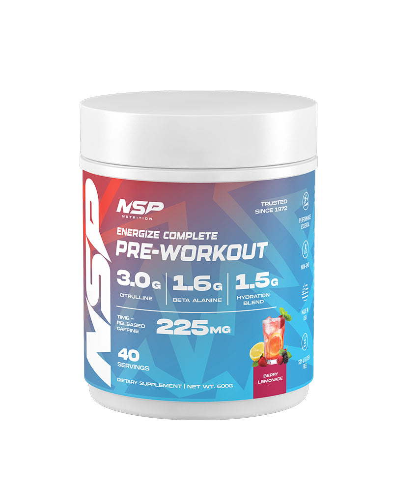 Energize Complete Pre-Workout and Pump Blend