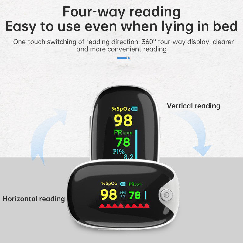 Lightweight Finger Pulse Oximeter for Outdoor Activities