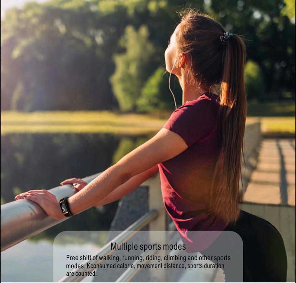 E78 Smart Fitness Band with Heart Rate Tracking