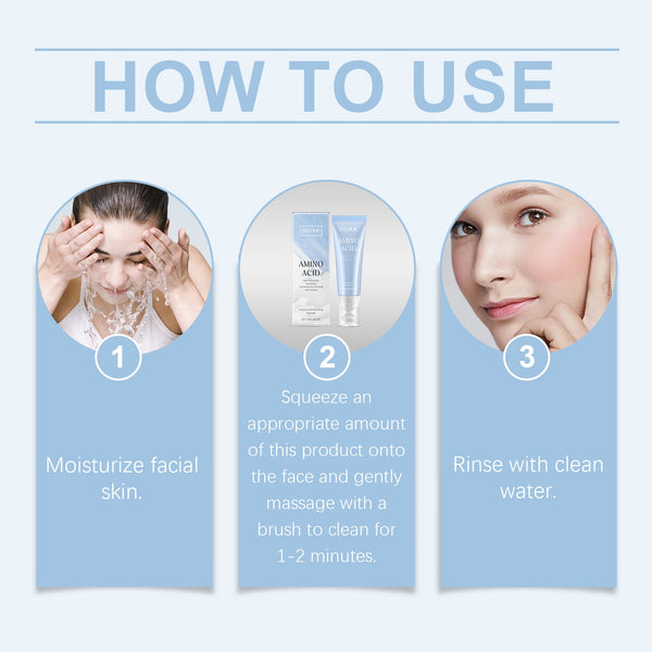 Amino Acid Gentle Pore Cleansing Facial Cleanser