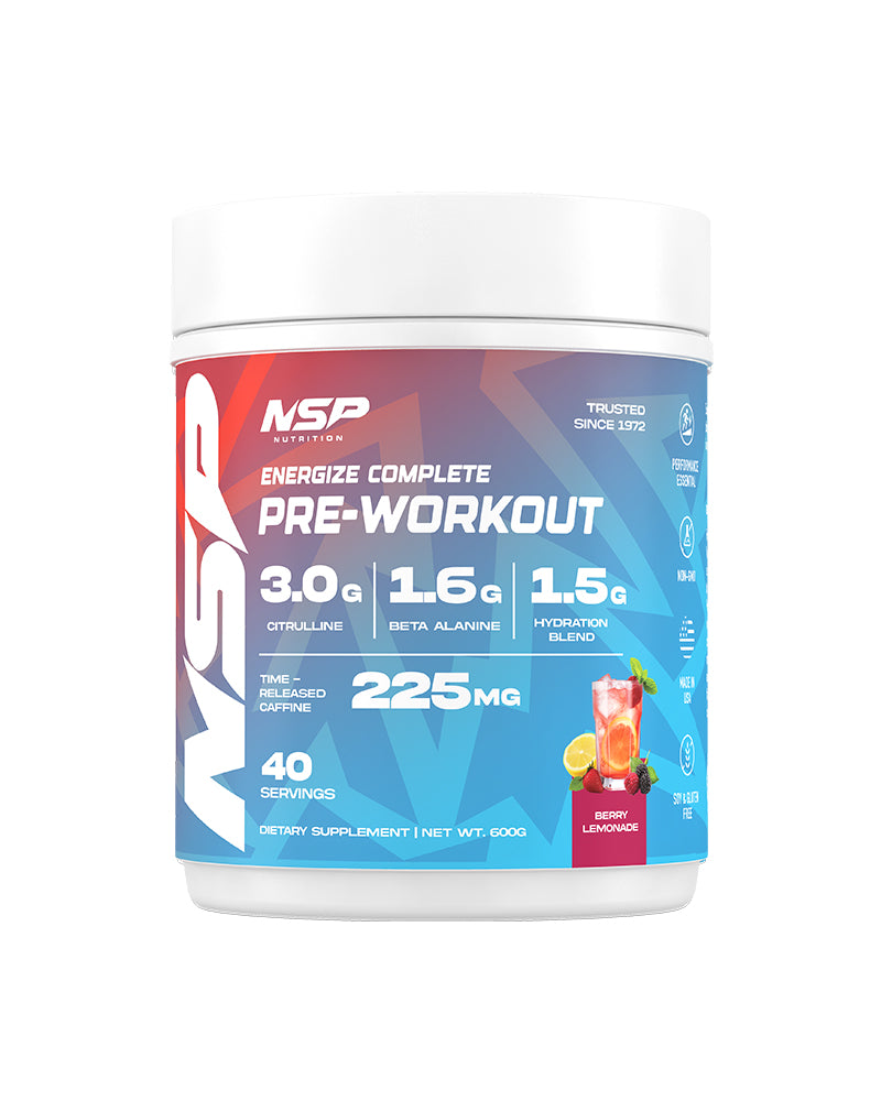 Energize Complete Pre-Workout and Pump Blend
