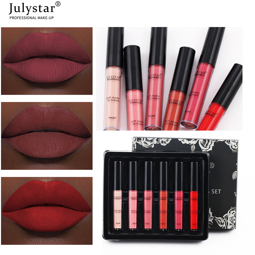 Velvet Matte Waterproof Non-Stick Lip Glaze