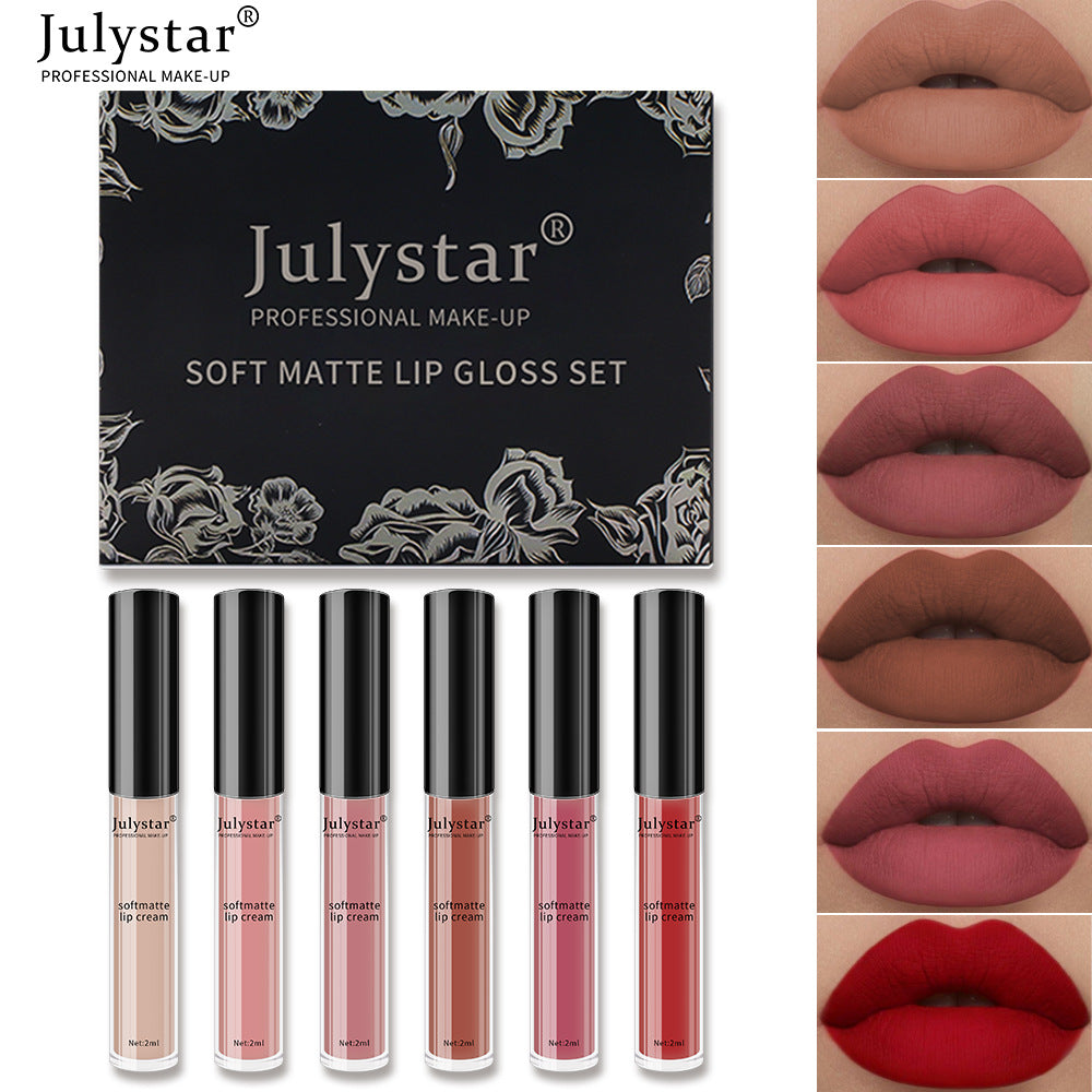 Velvet Matte Waterproof Non-Stick Lip Glaze