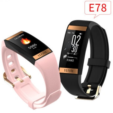E78 Smart Fitness Band with Heart Rate Tracking