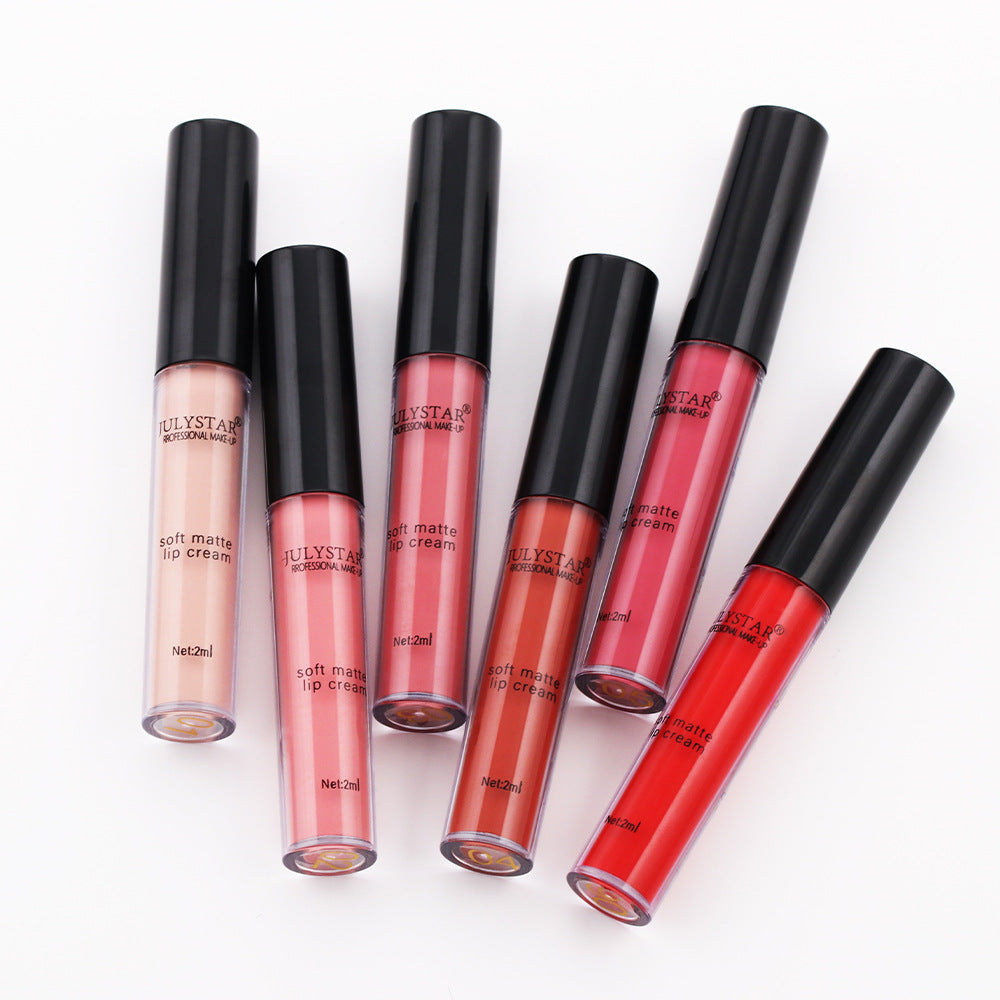 Velvet Matte Waterproof Non-Stick Lip Glaze