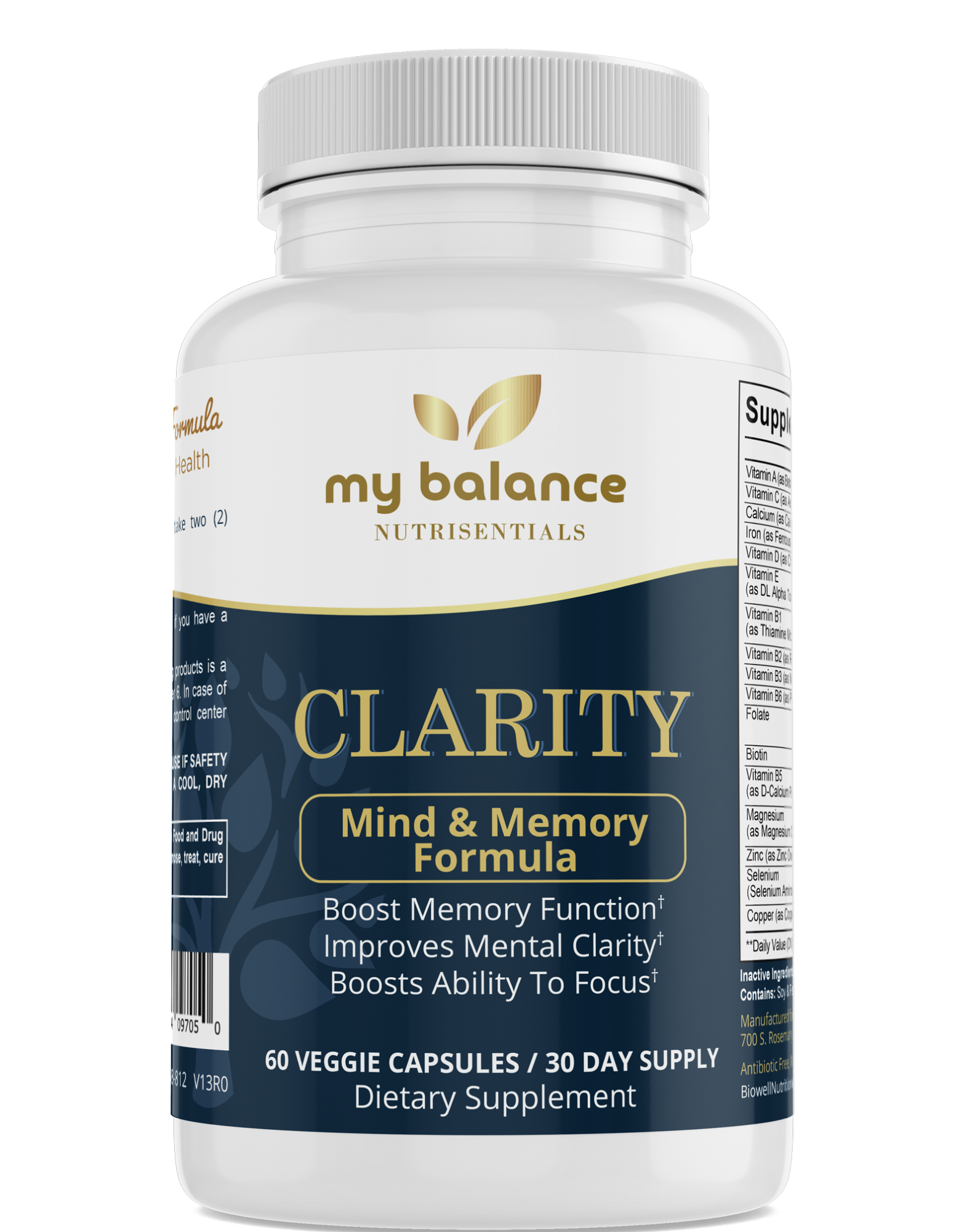 Clarity Bright Minds Multivitamin for Daily Wellness