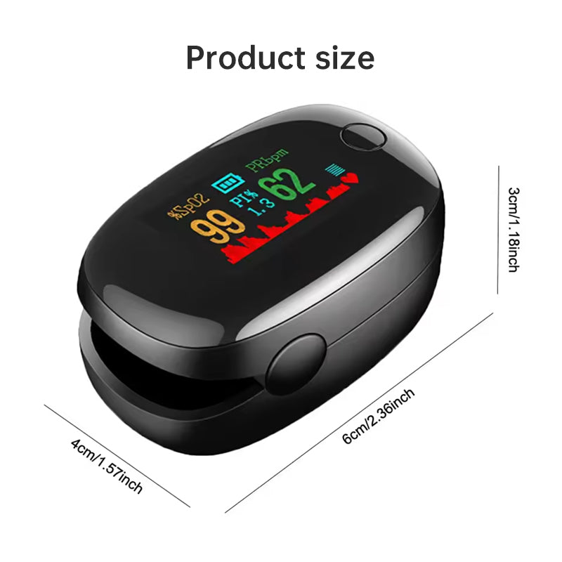 Lightweight Finger Pulse Oximeter for Outdoor Activities