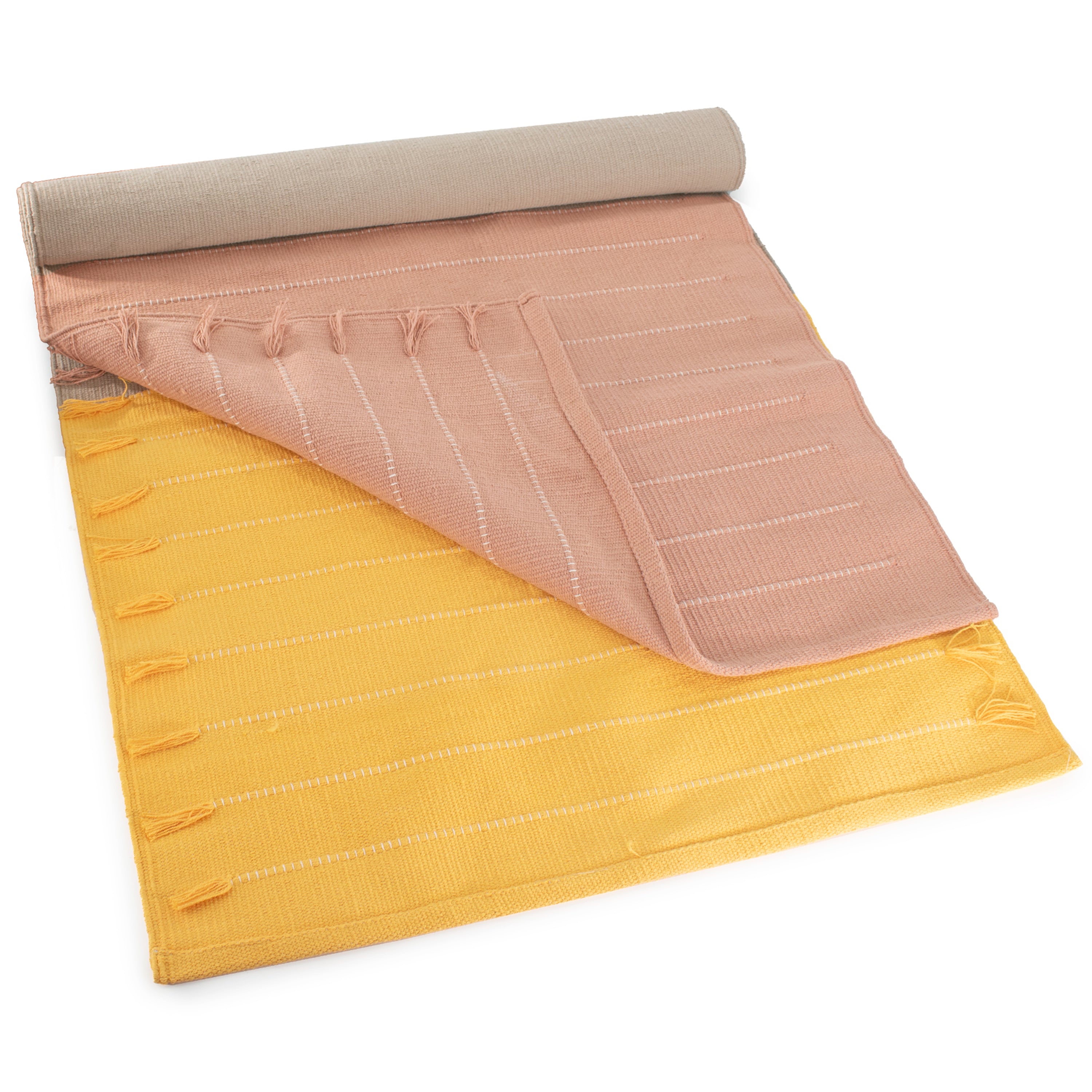 Organic Eco-Friendly Cotton Yoga Mat for Meditation