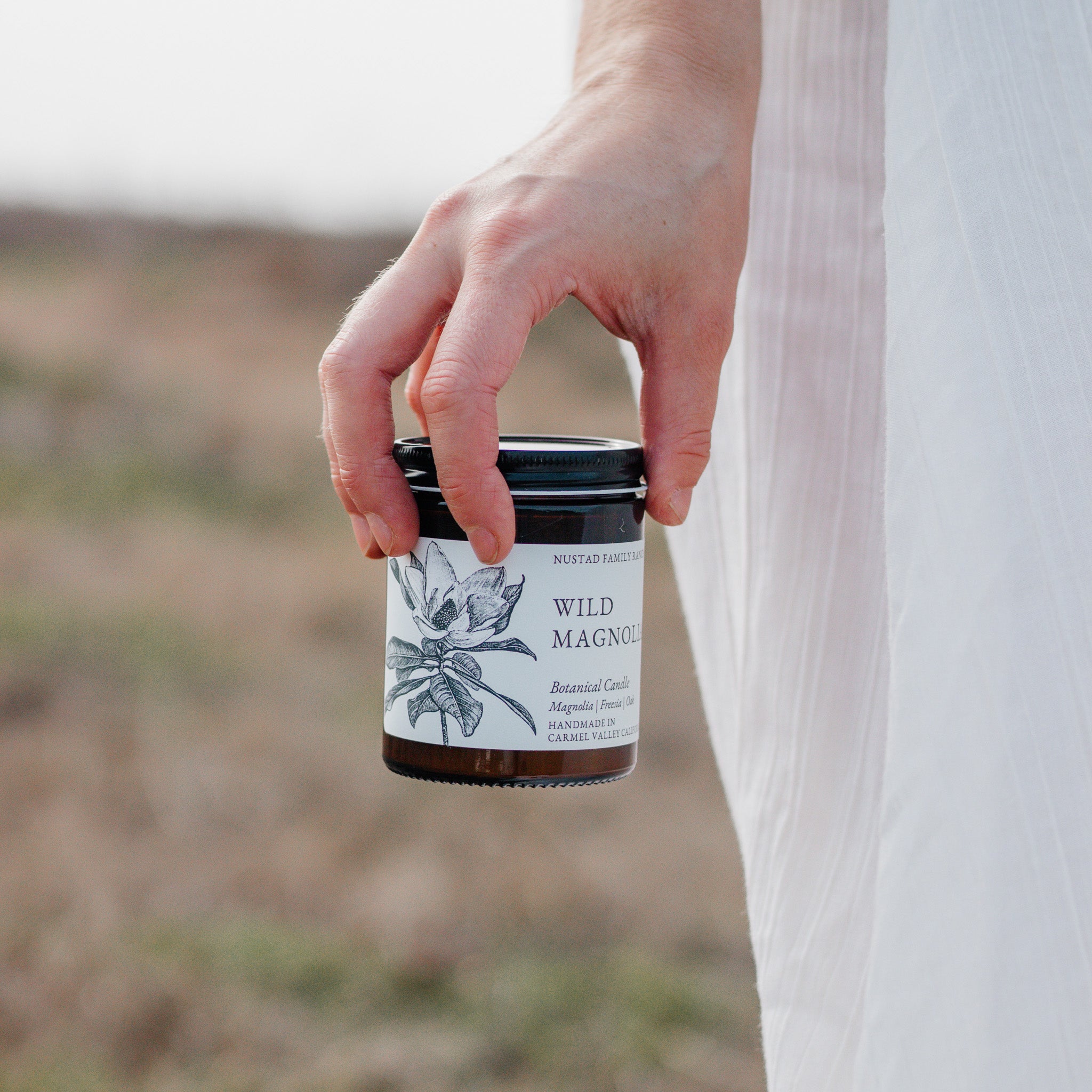 Aromatherapy Garden Candle with Essential Oils 9oz