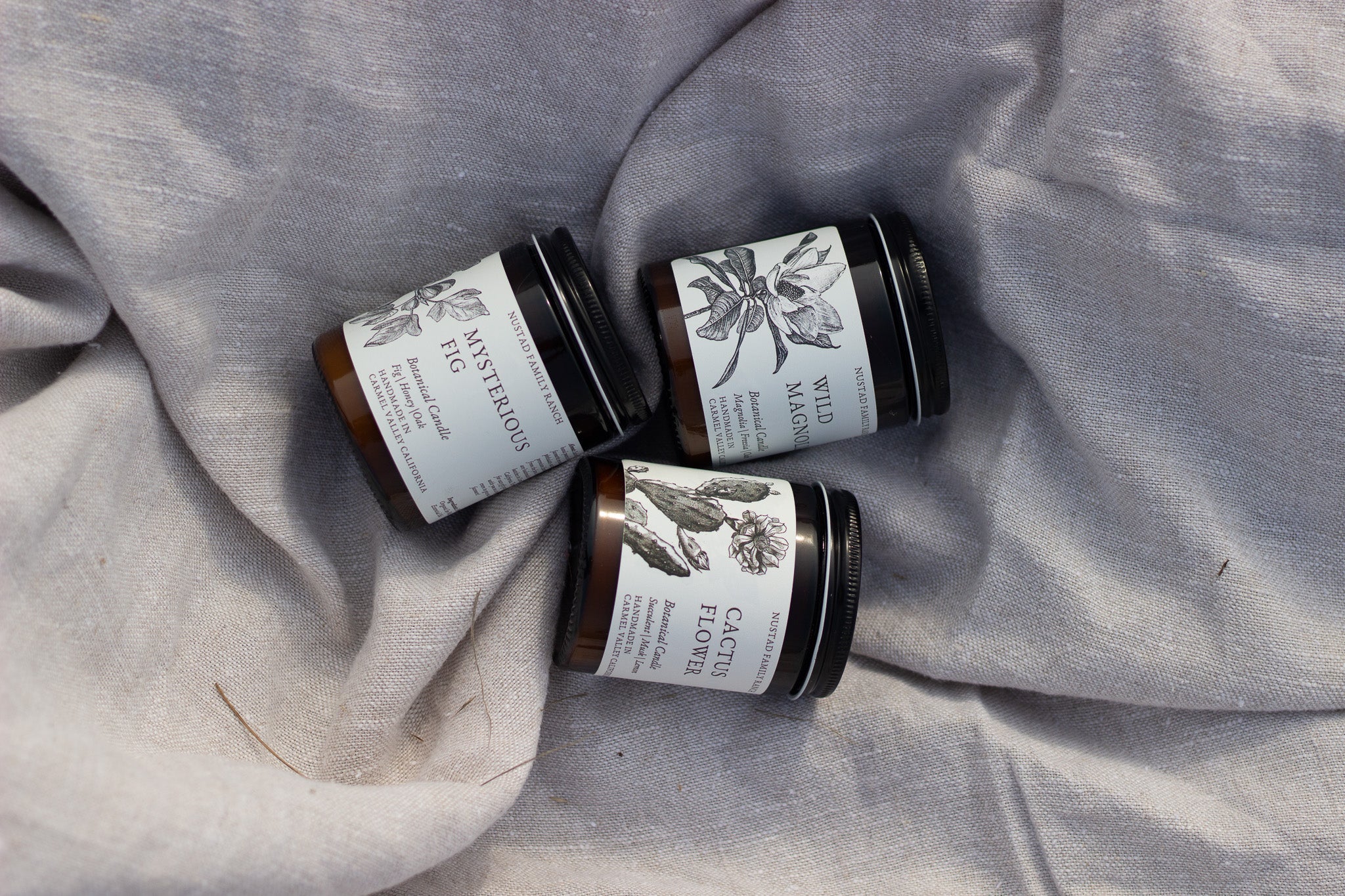Aromatherapy Garden Candle with Essential Oils 9oz