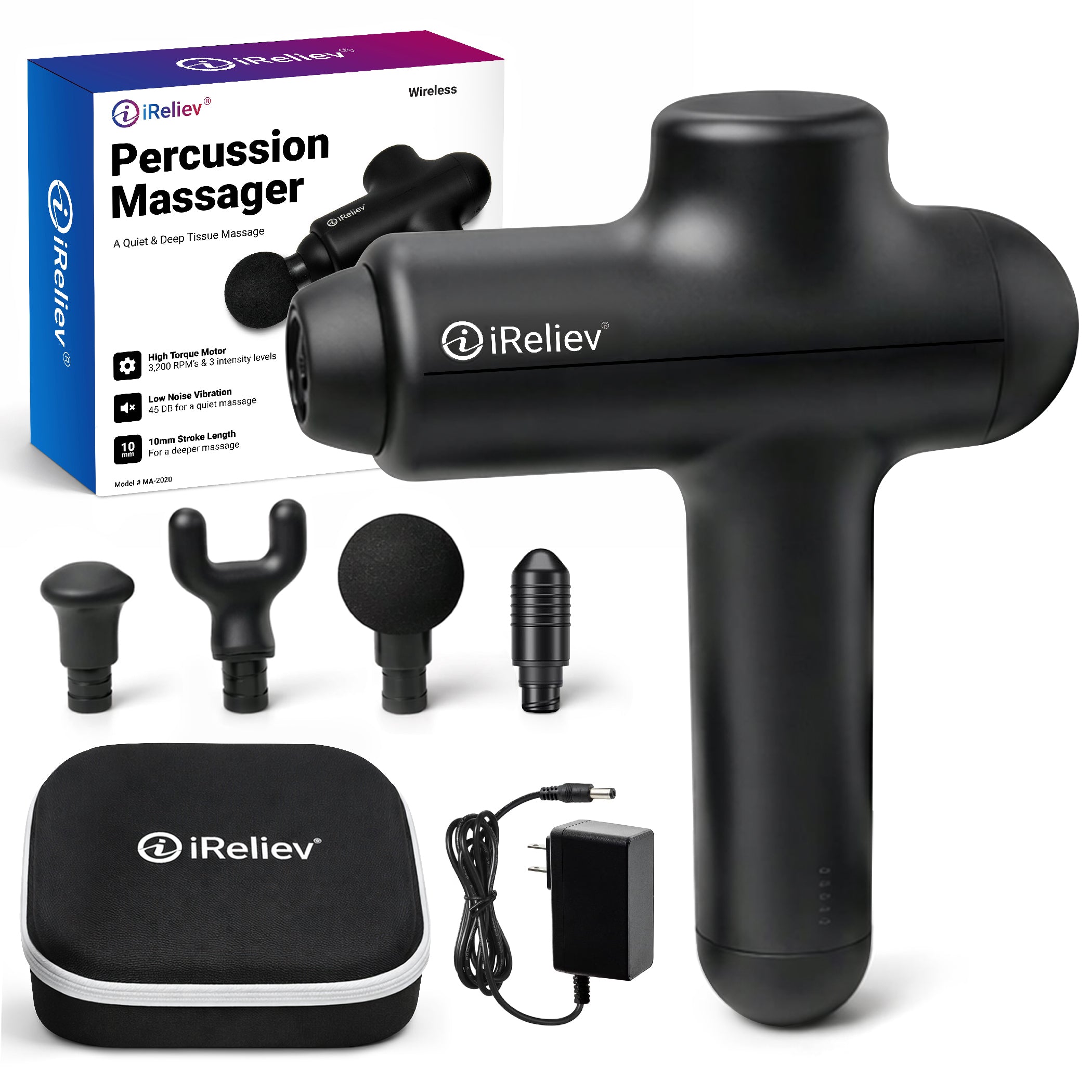 Percussion Massage Gun for Muscle Relaxation and Recovery