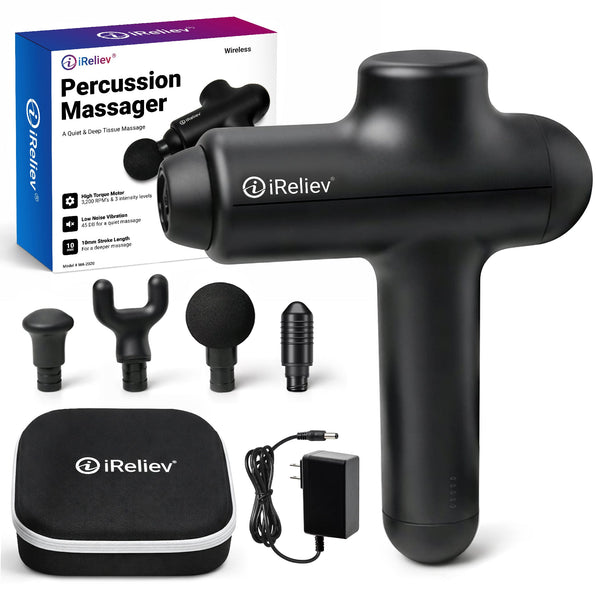 Percussion Massage Gun for Muscle Relaxation and Recovery