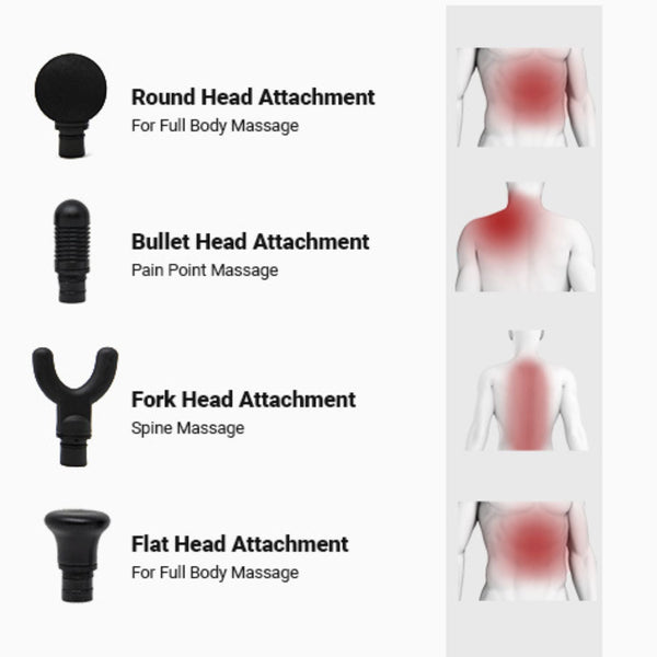 Percussion Massage Gun for Muscle Relaxation and Recovery