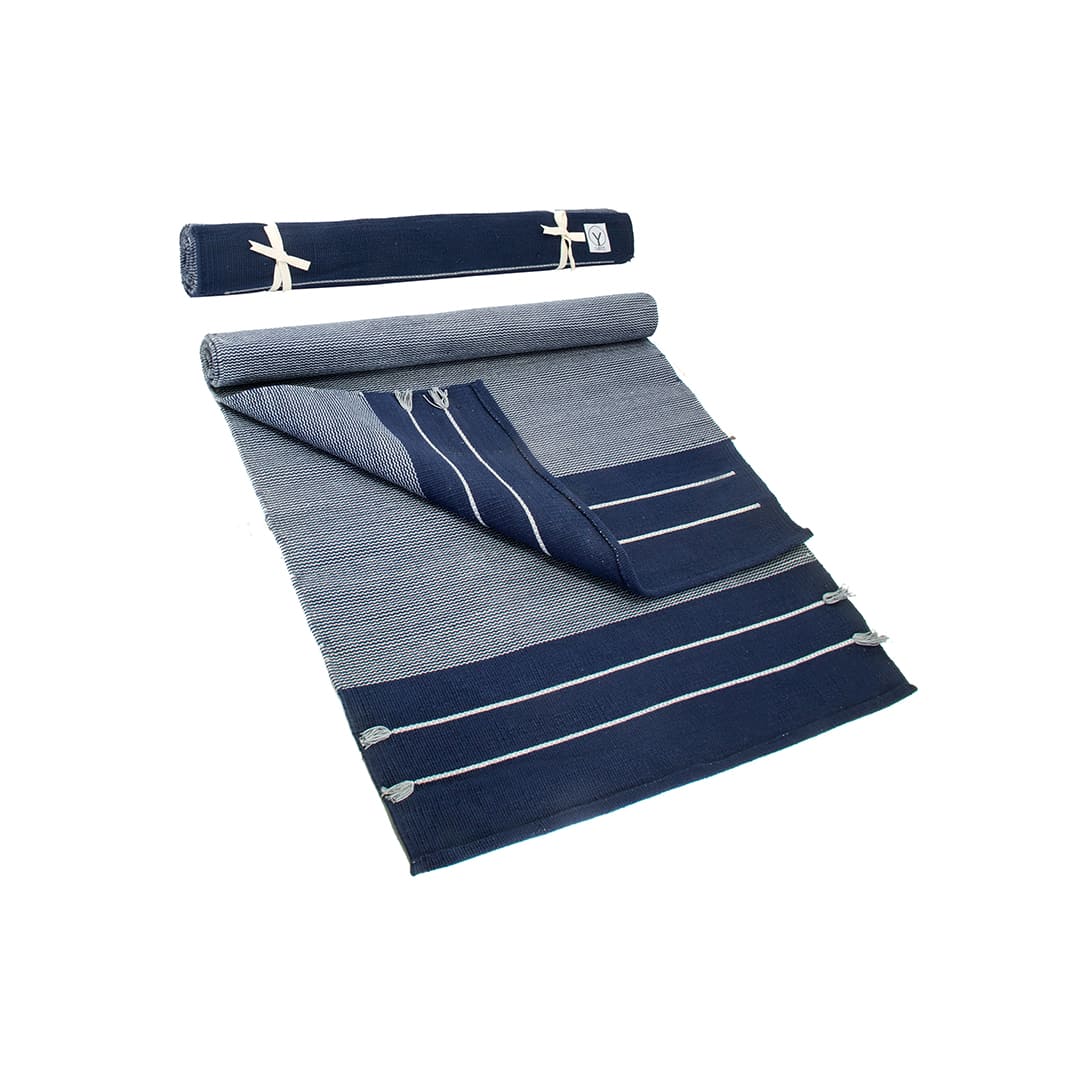 Organic Eco-Friendly Cotton Yoga Mat for Meditation