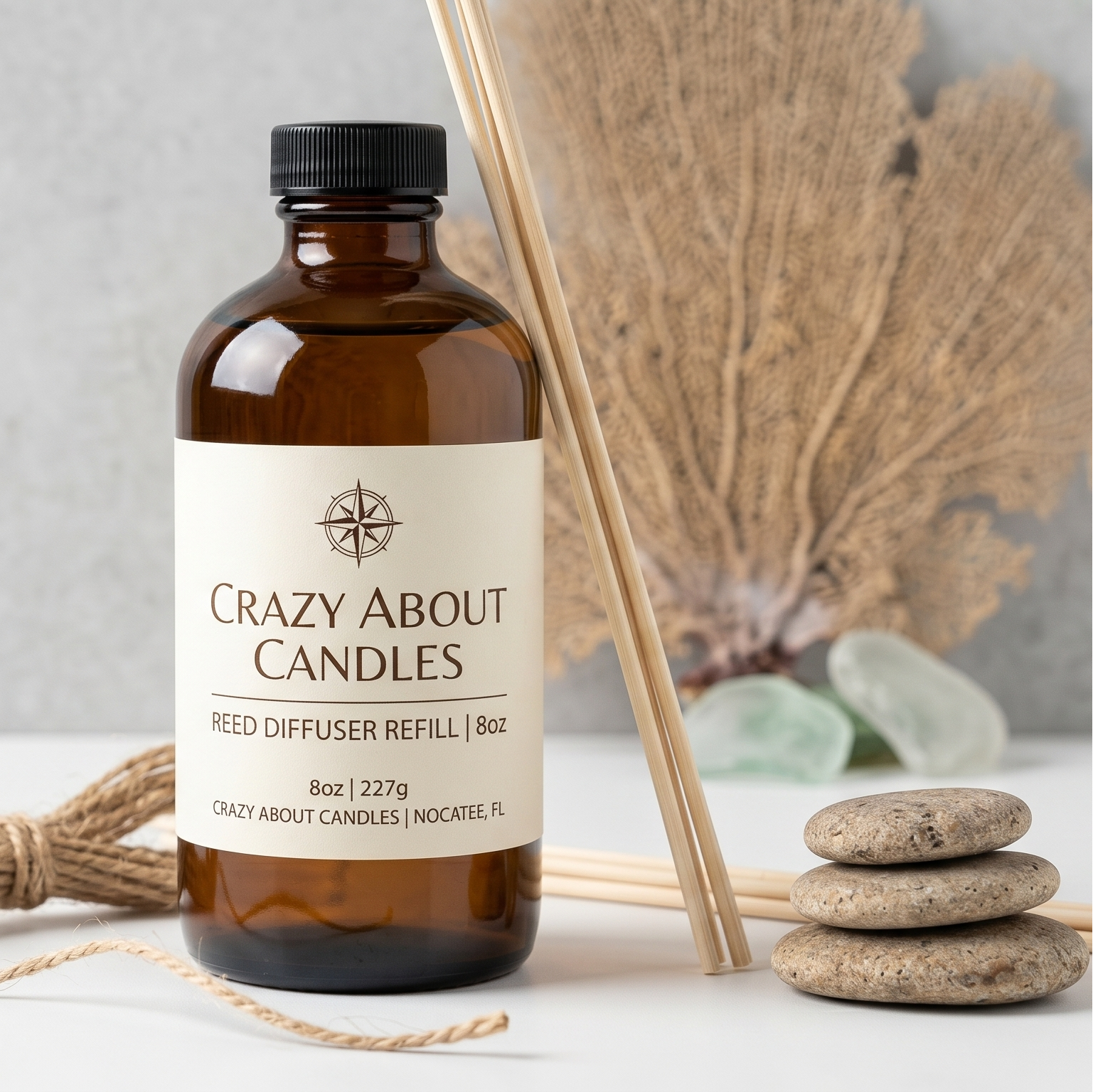 8oz Premium Reed Diffuser Refill Fragrance Oil