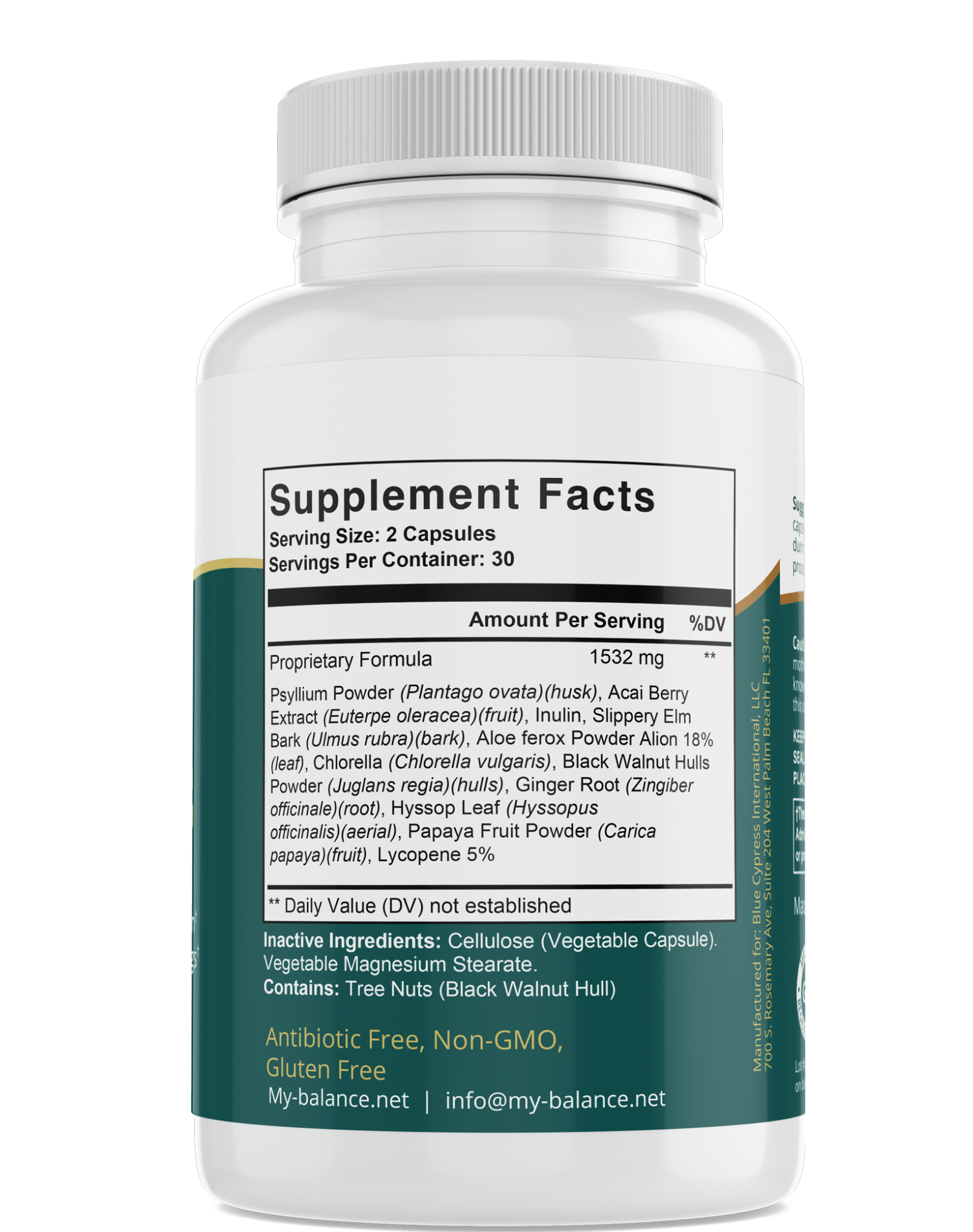 Colon Cleanse Supplement - Digestive Support - My Balance