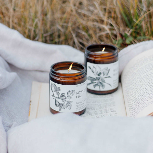 Aromatherapy Garden Candle with Essential Oils 9oz